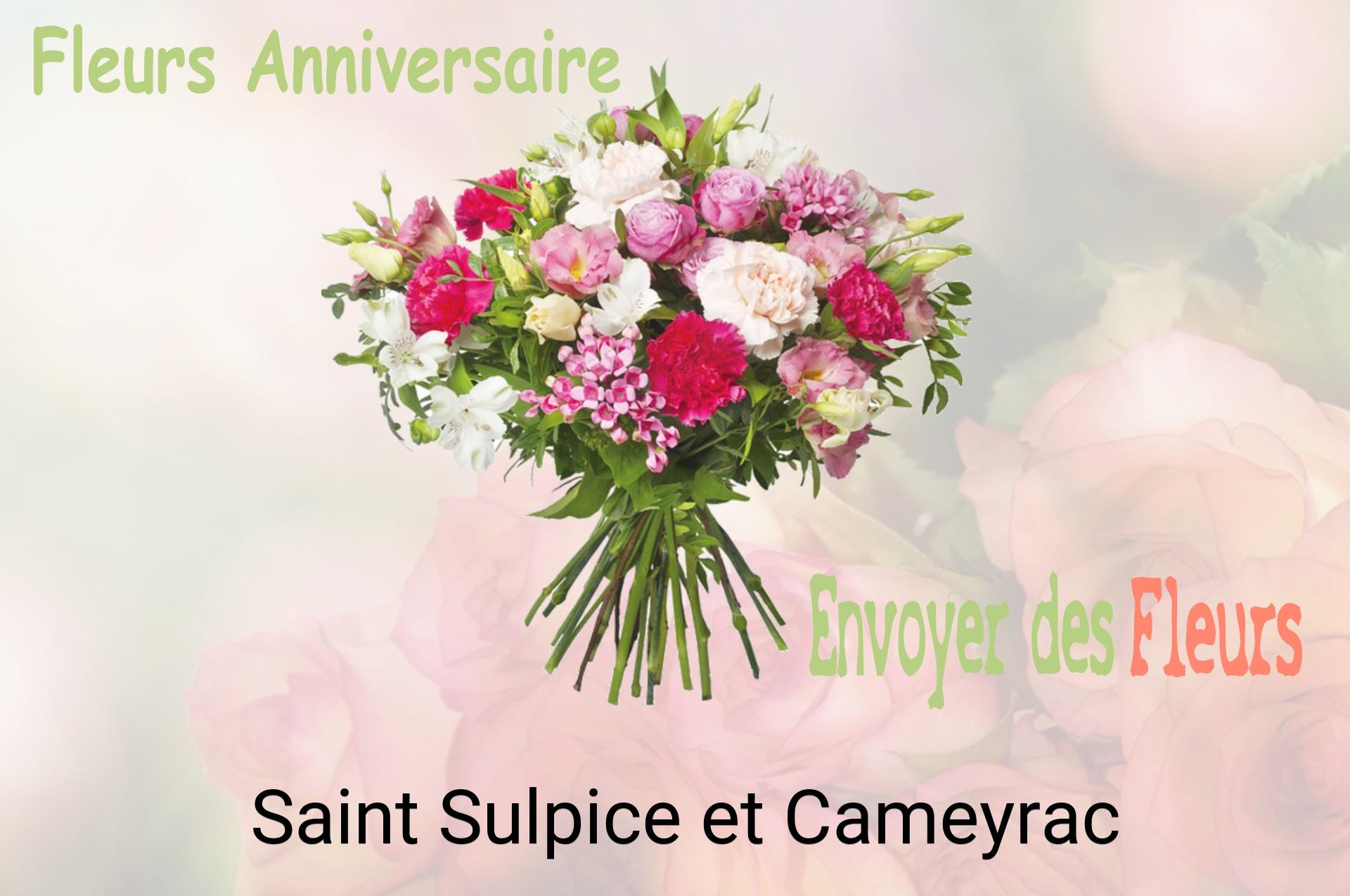 Bouquet de fleurs d’anniversaire livré à Saint-Sulpice-et-Cameyrac